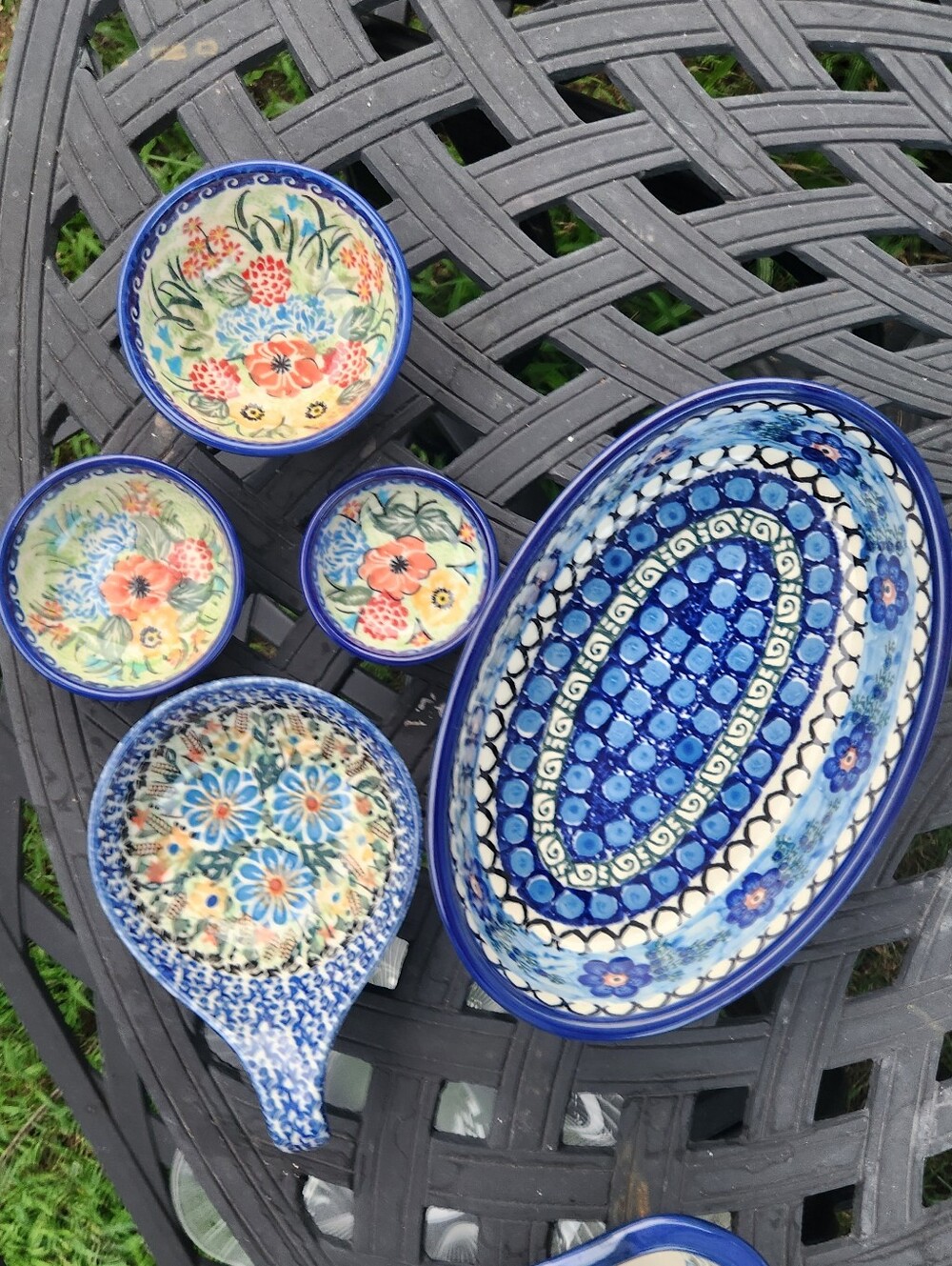 Unikat Polish Pottery Set